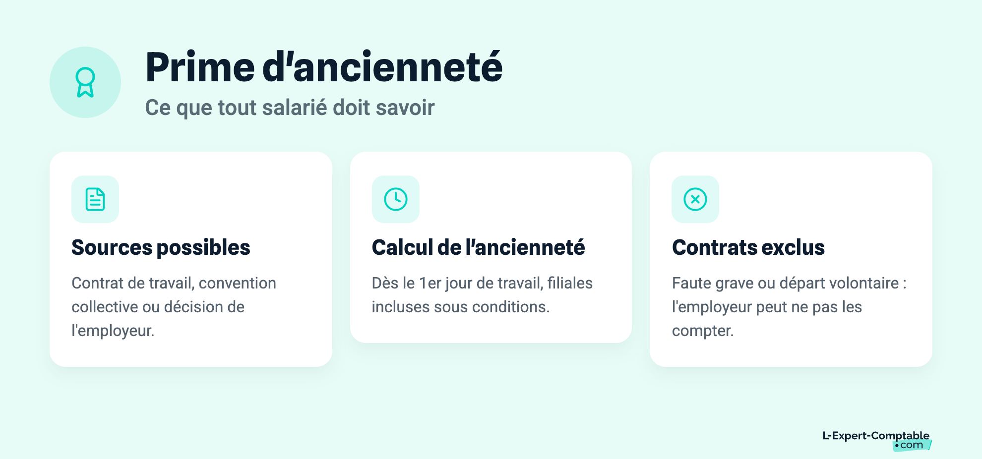 Prime d'ancienneté